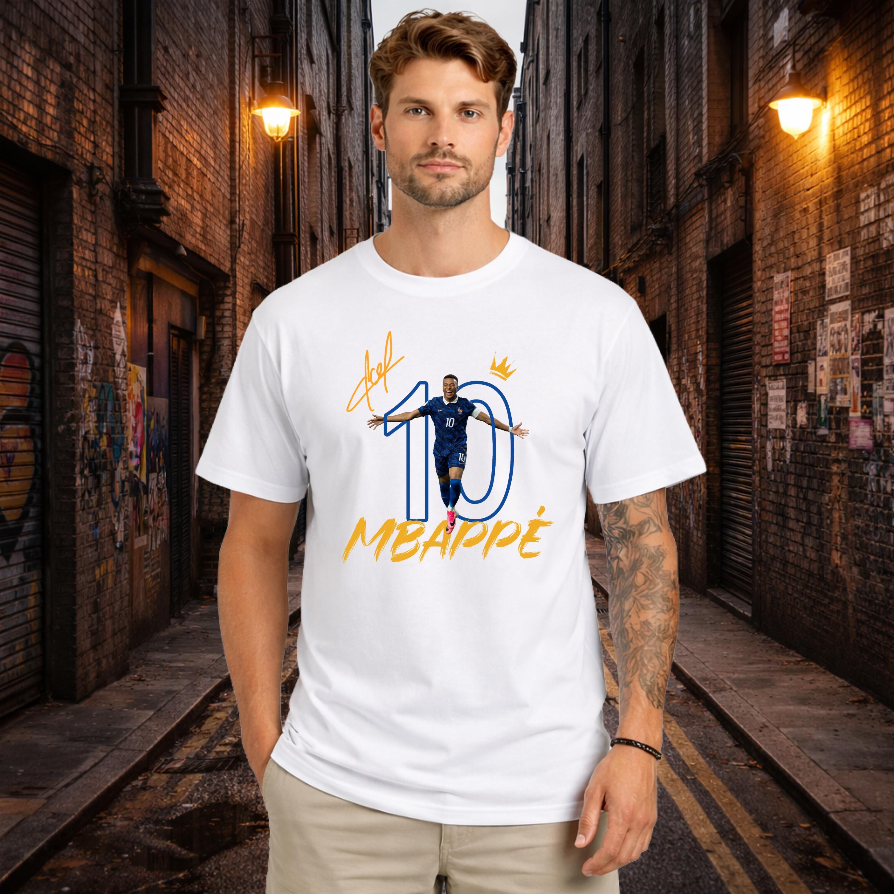 Mbappe World Cup Shirt, France #10, King of France, Gift for Him, Gift for Her