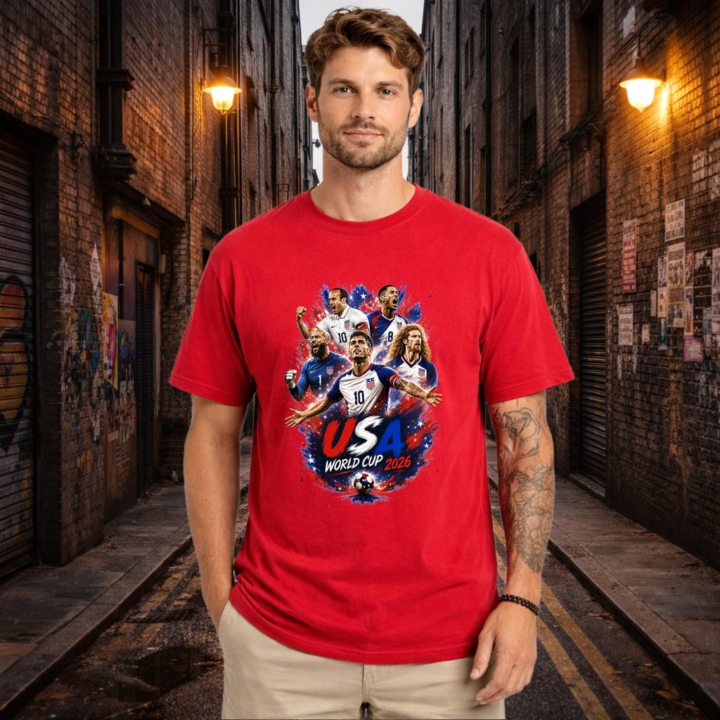USA World Cup Shirt, World Cup 2026, America Fan Tee, Futbol, Soccer, Football, Gift for Him, Gift for Her