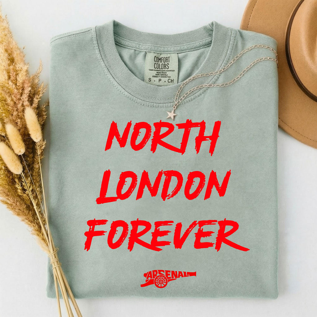 North London Forever Shirt, Cannon Shirt, London Football Tee, Football Shirt, Retro Soccer Shirt, Champions of England