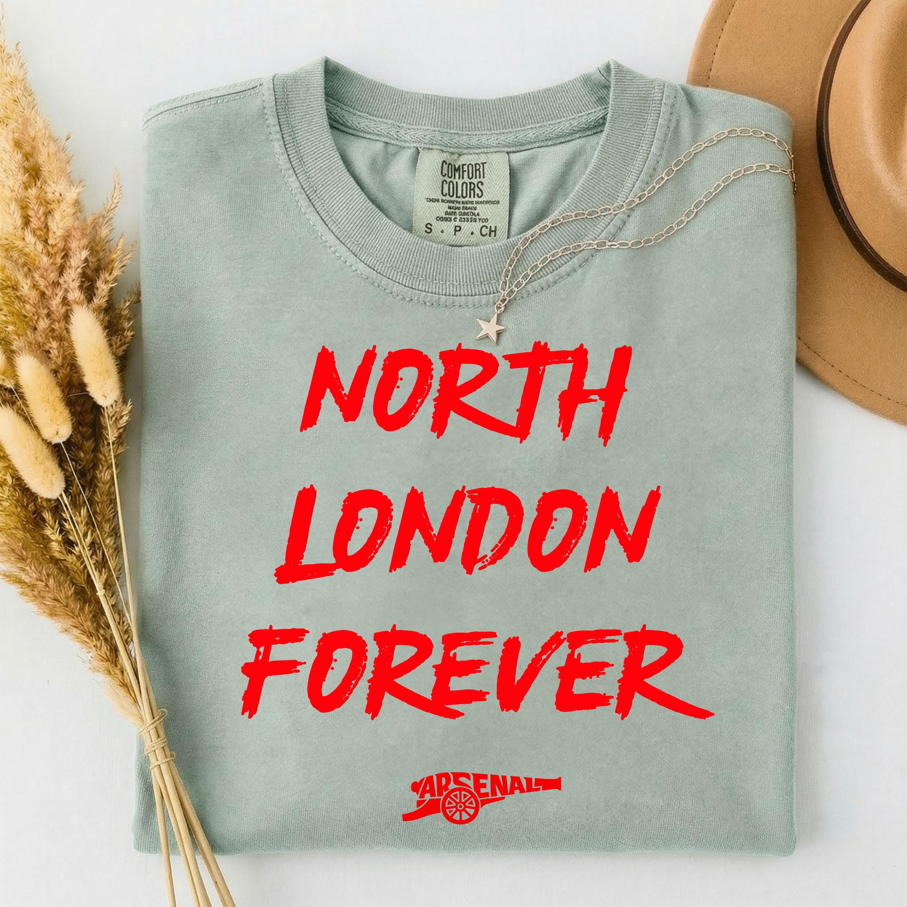 North London Forever Shirt, Cannon Shirt, London Football Tee, Football Shirt, Retro Soccer Shirt, Champions of England