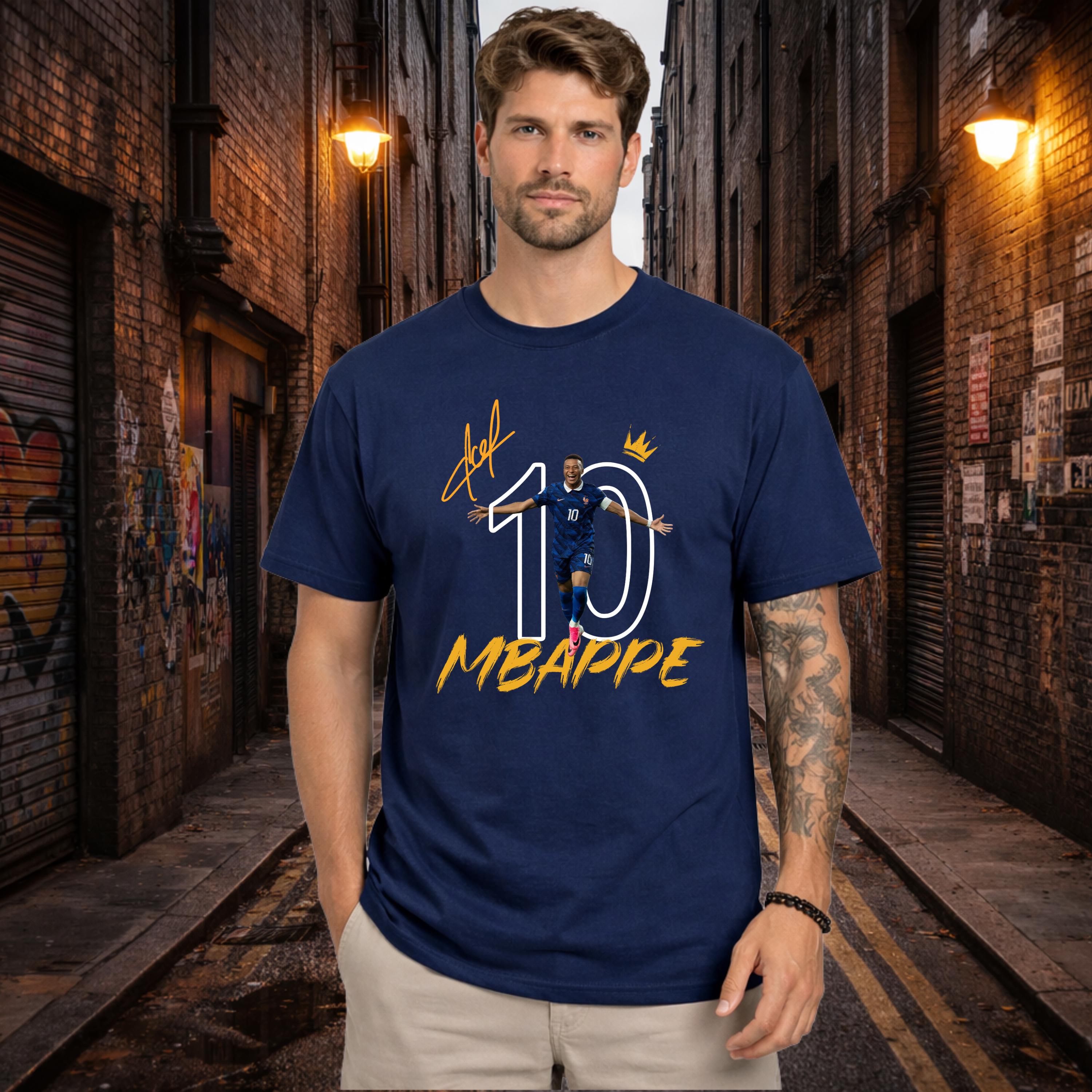 Mbappe World Cup Shirt, France #10, King of France, Gift for Him, Gift for Her