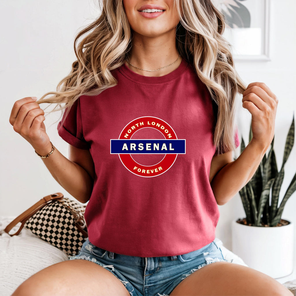 North London Forever Shirt, London Underground, Champions of England, Football Fan Shirt, Retro Soccer Shirt, Vintage Design