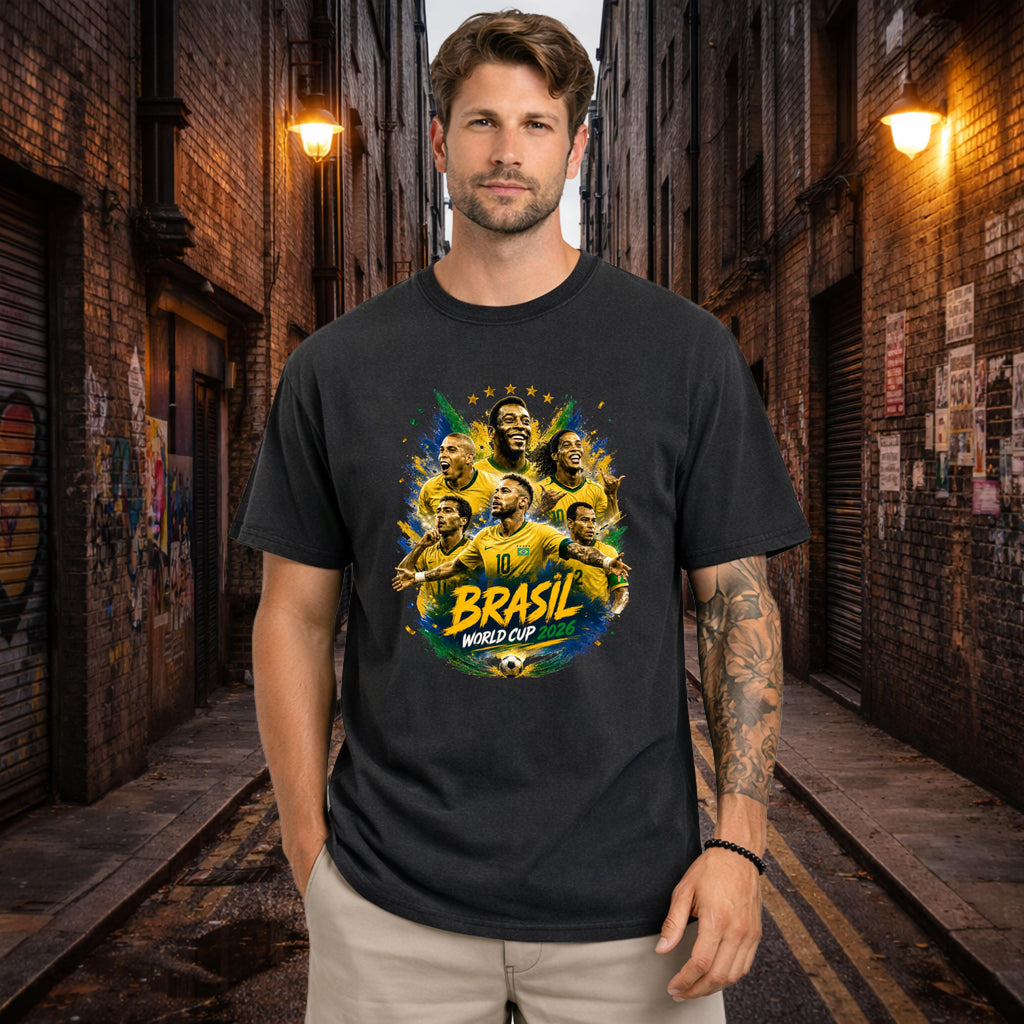 Brasil World Cup Shirt, World Cup 2026, Champions, Brazil Fan Tee, Futbol, Soccer, Football, Gift for Him, Gift for Her