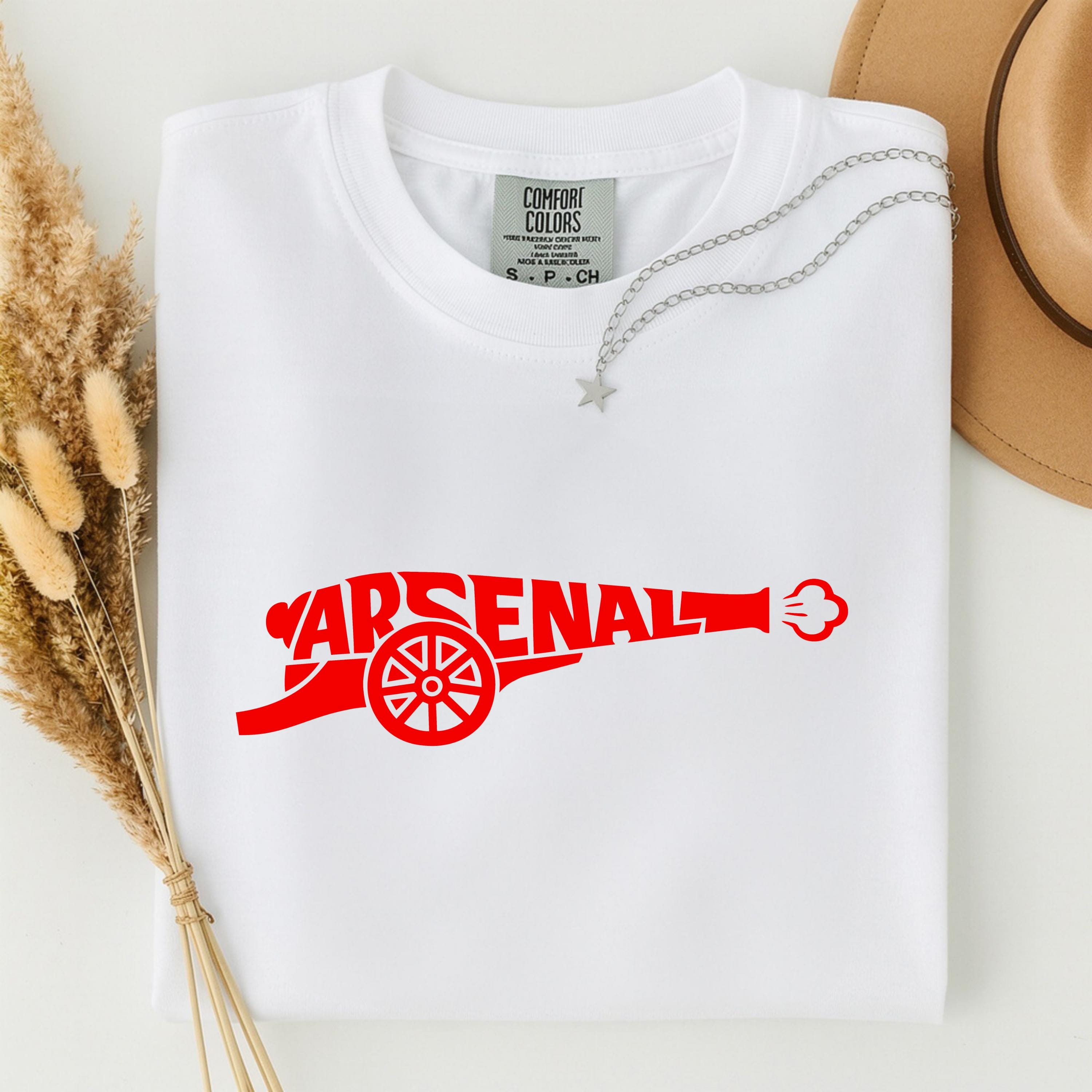 Cannon Shirt, North London Football Shirt, Retro Soccer Shirt, Gift for Soccer Fans, Match Day Shirt, Champions of England