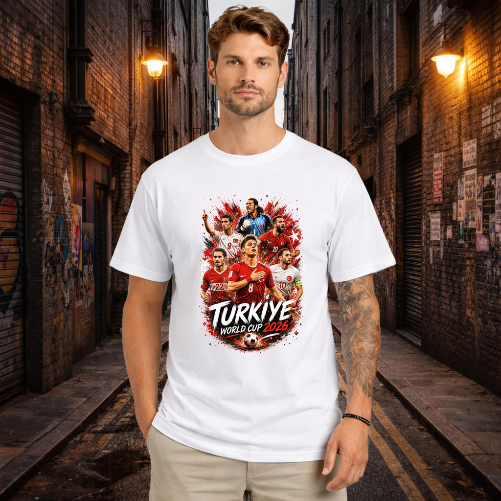 Turkiye World Cup Shirt, World Cup 2026, Turkish National Team Tee, Türk Milli Takimi, Futbol, Soccer, Futbol, Gift for Him, Gift for Her