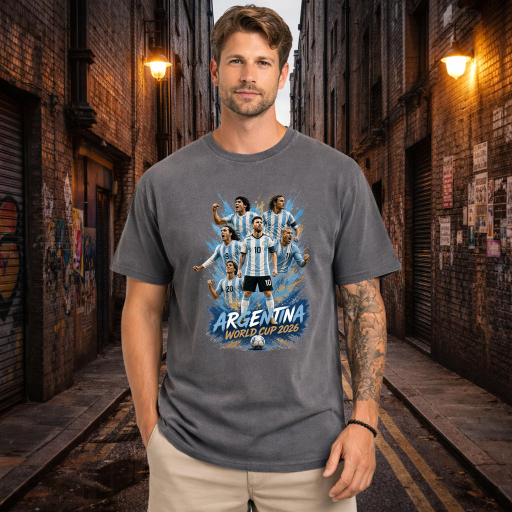 Argentina World Cup Shirt, World Cup 2026, Champions, Fan Tee, Futbol, Soccer, Football, Gift for Him, Gift for Her