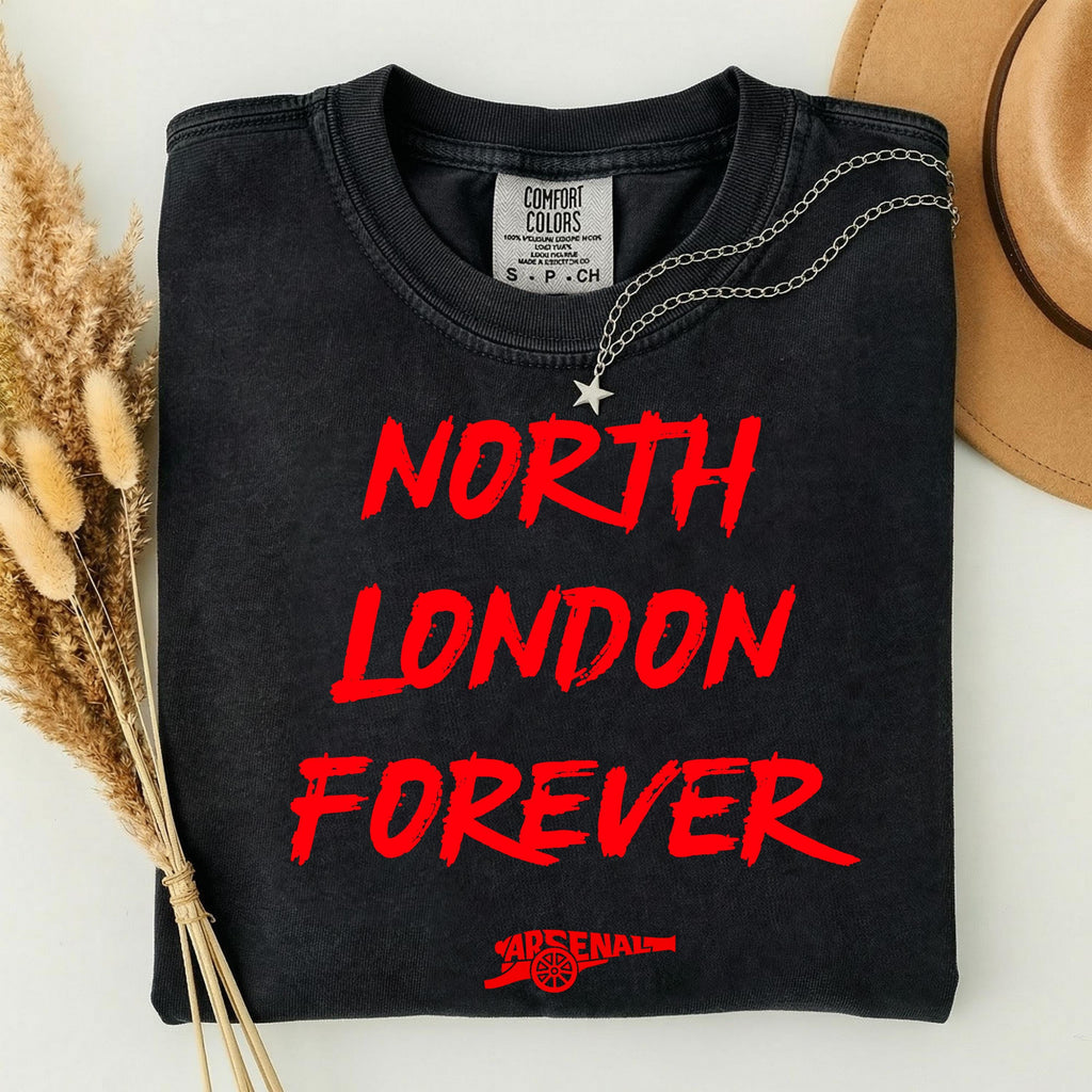 North London Forever Shirt, Cannon Shirt, London Football Tee, Football Shirt, Retro Soccer Shirt, Champions of England