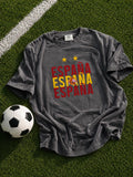 Spain World Cup Champions Distressed