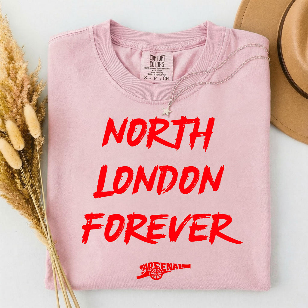 North London Forever Shirt, Cannon Shirt, London Football Tee, Football Shirt, Retro Soccer Shirt, Champions of England