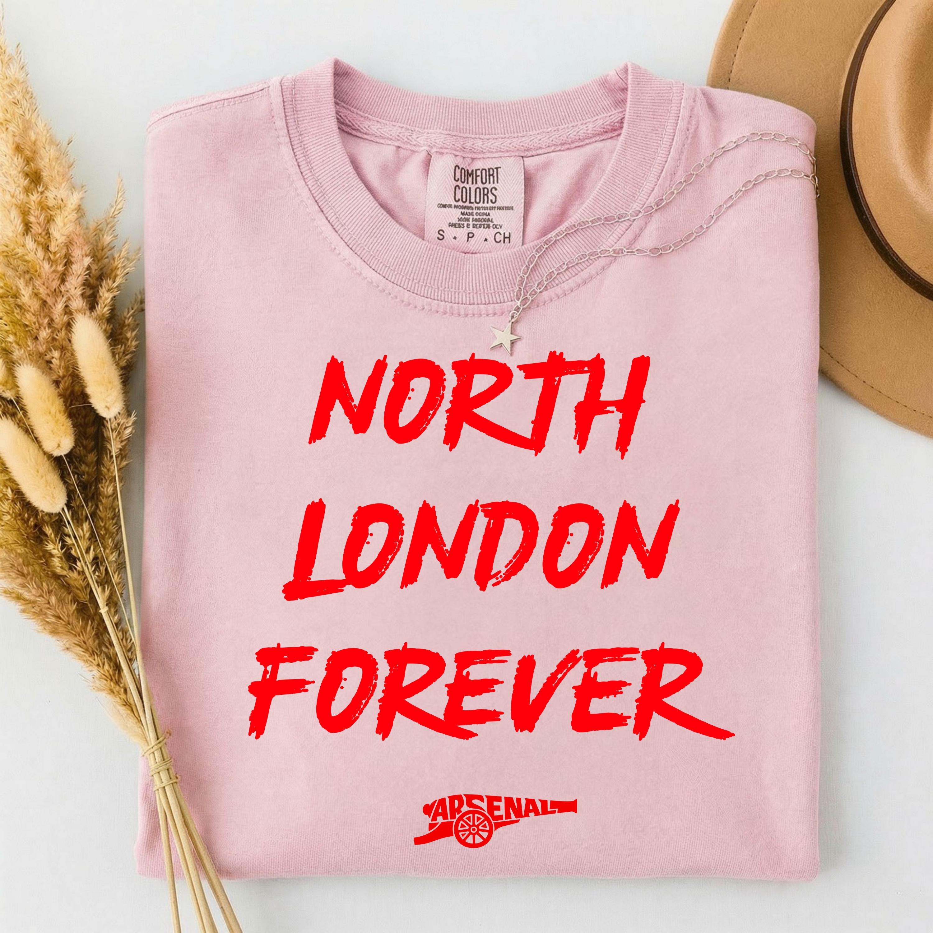 North London Forever Shirt, Cannon Shirt, London Football Tee, Football Shirt, Retro Soccer Shirt, Champions of England