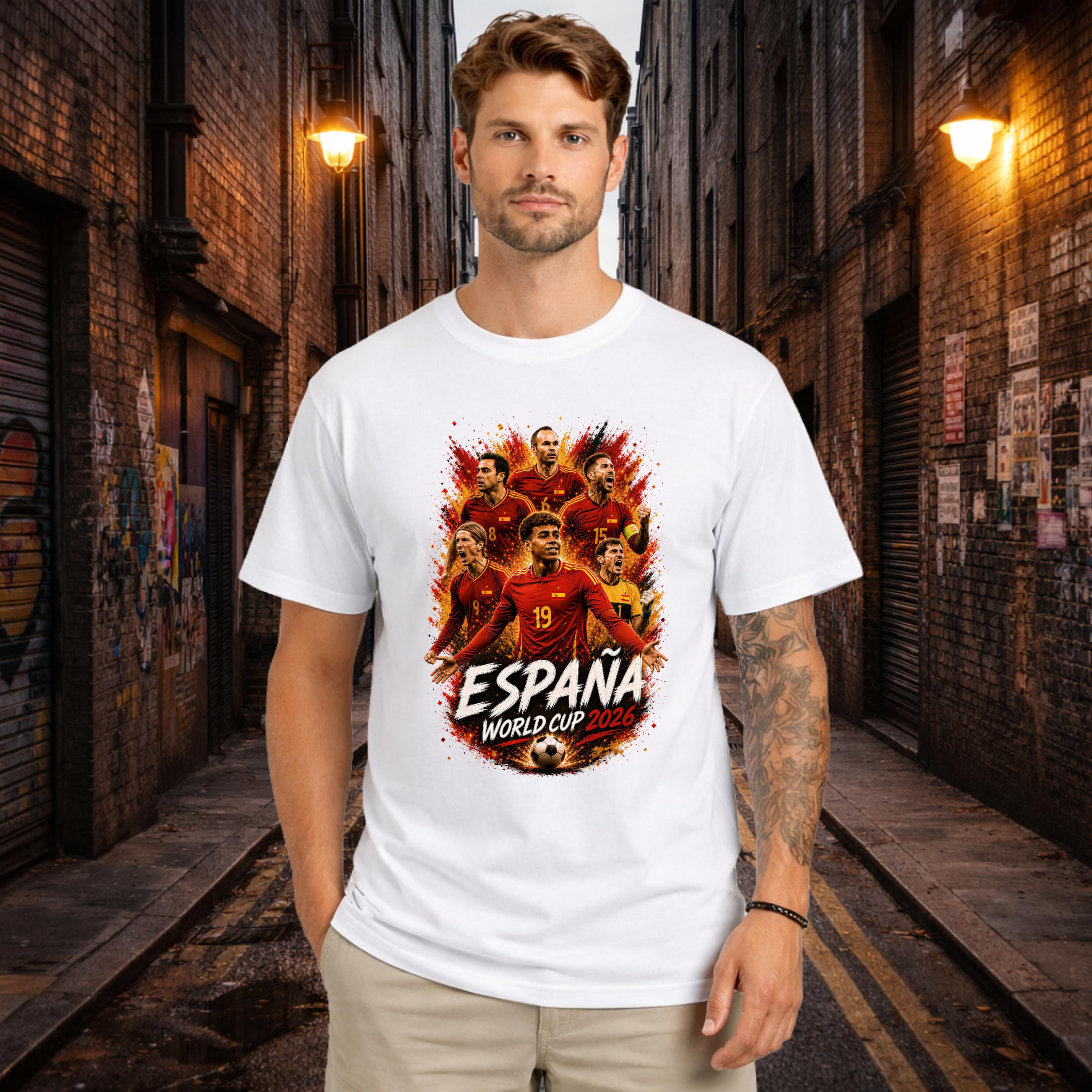 Spain World Cup Shirt, World Cup 2026, La Furia Españalo, Futbol, Soccer, Football, Gift for Him, Gift for Her
