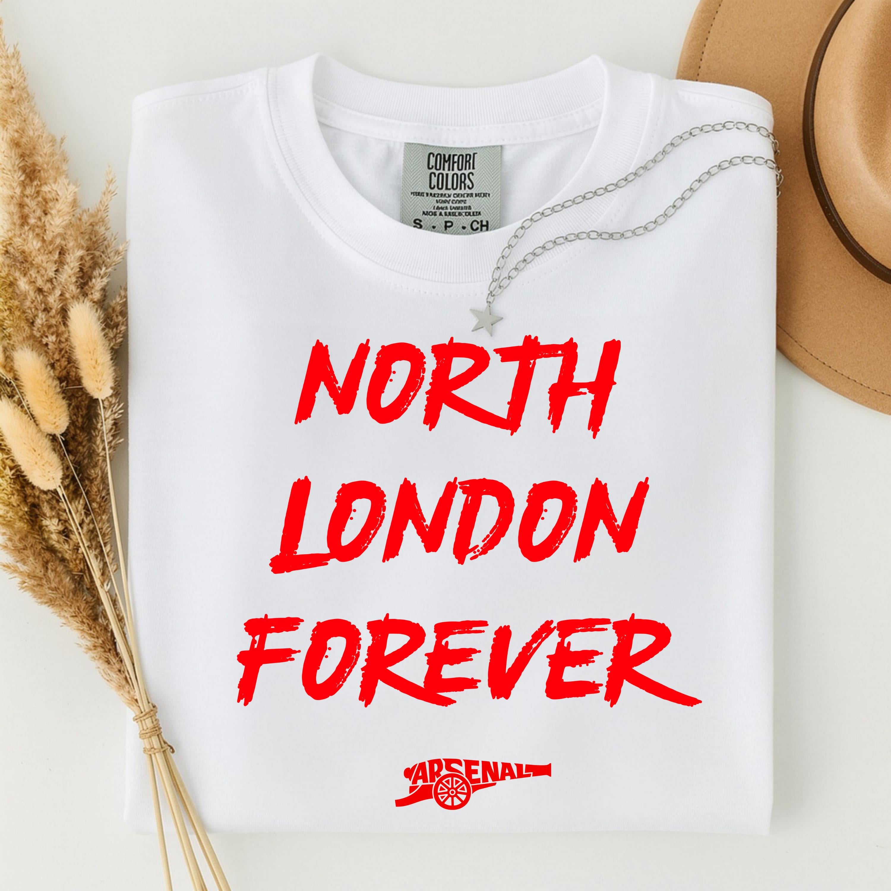 North London Forever Shirt, Cannon Shirt, London Football Tee, Football Shirt, Retro Soccer Shirt, Champions of England