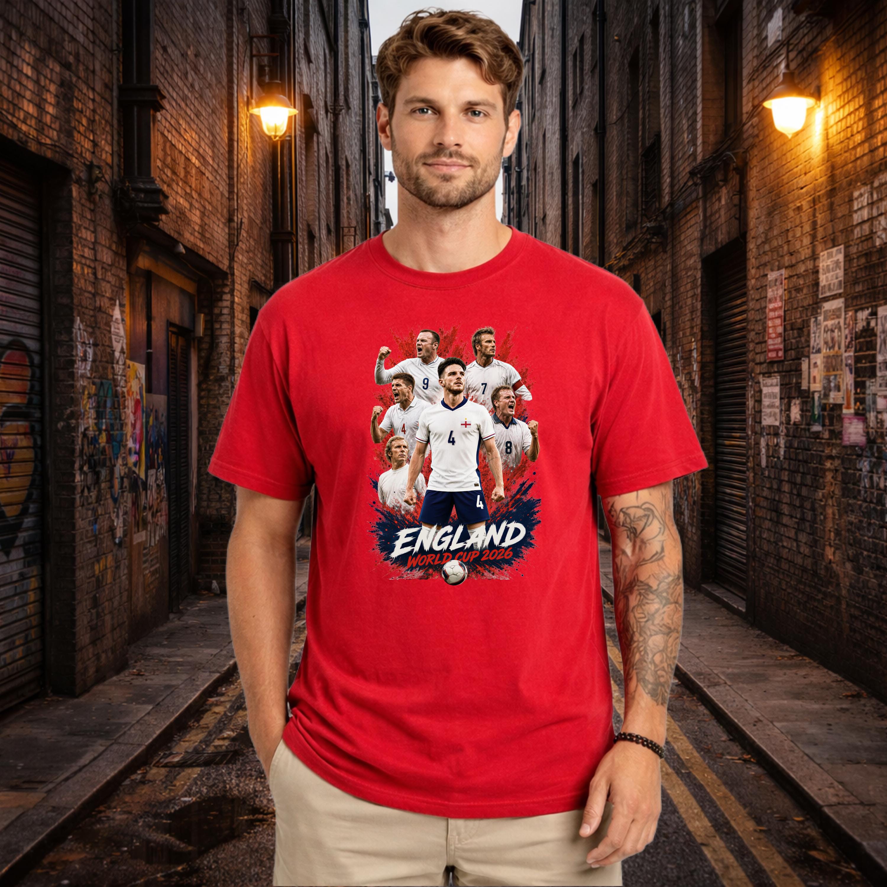 England World Cup Shirt, World Cup 2026, Champions, Fan Tee, Futbol, Soccer, Football, Gift for Him, Gift for Her