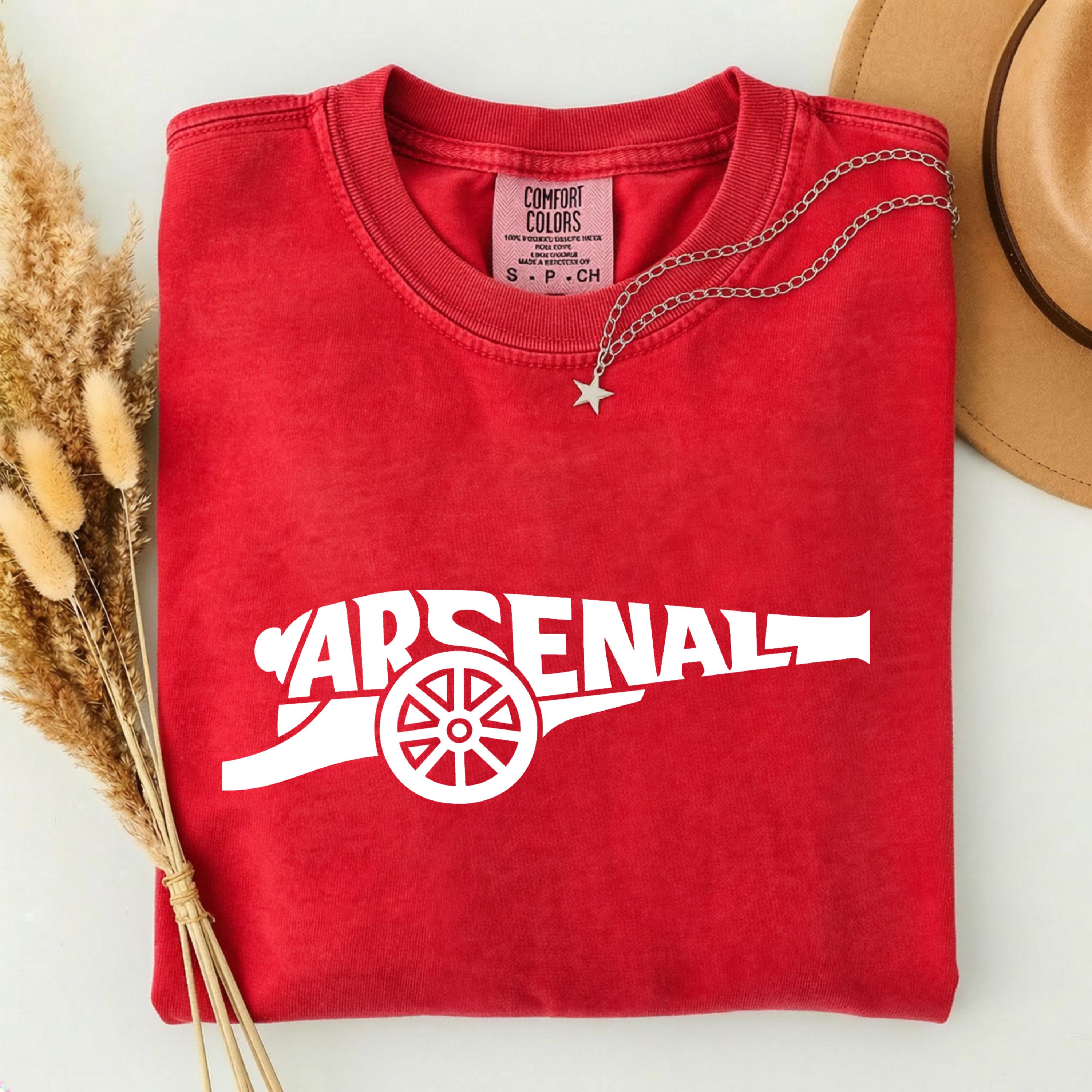 Cannon Shirt, North London Football Shirt, Retro Soccer Shirt, Gift for Soccer Fans, Match Day Shirt, Champions of England