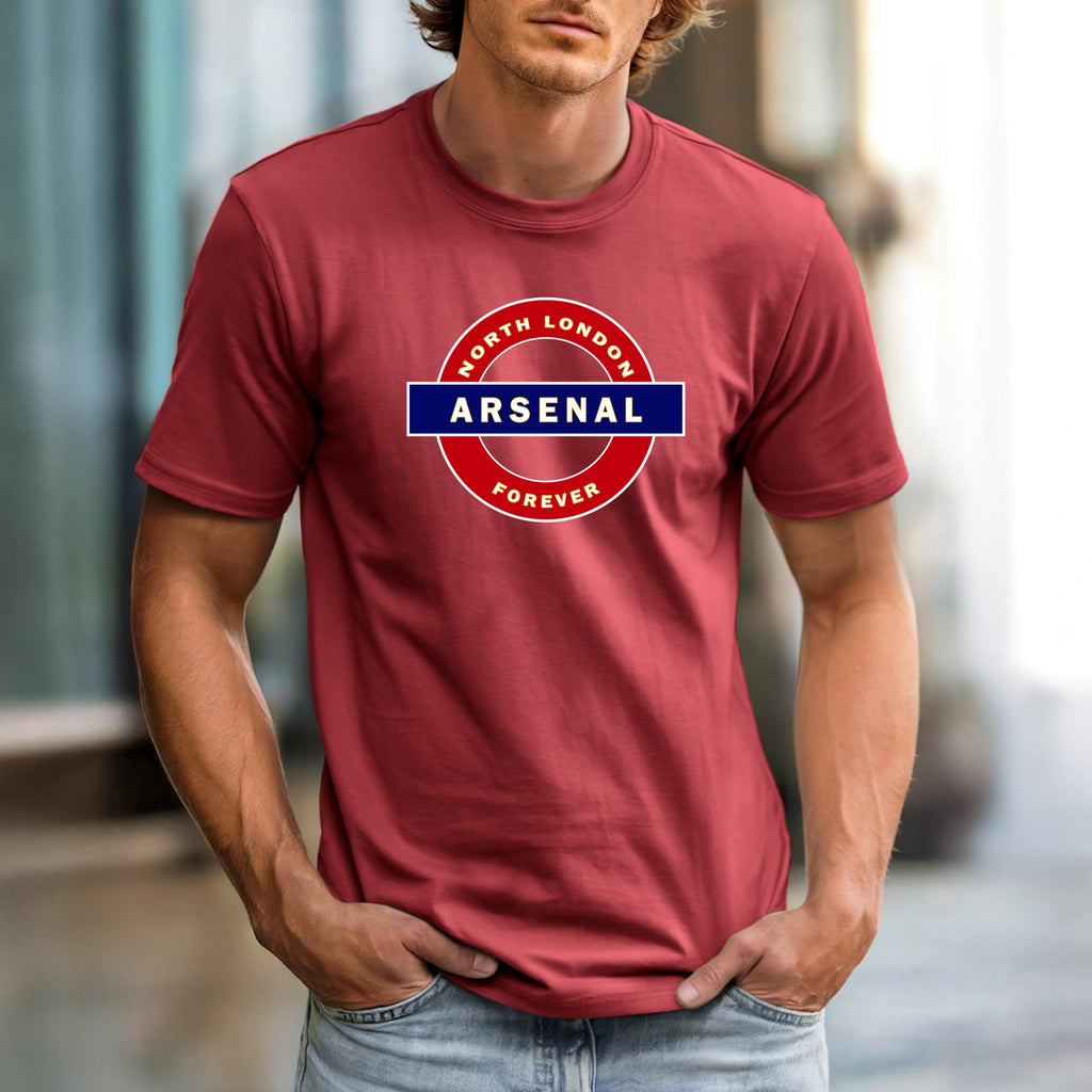 North London Forever Shirt, London Underground, Champions of England, Football Fan Shirt, Retro Soccer Shirt, Vintage Design