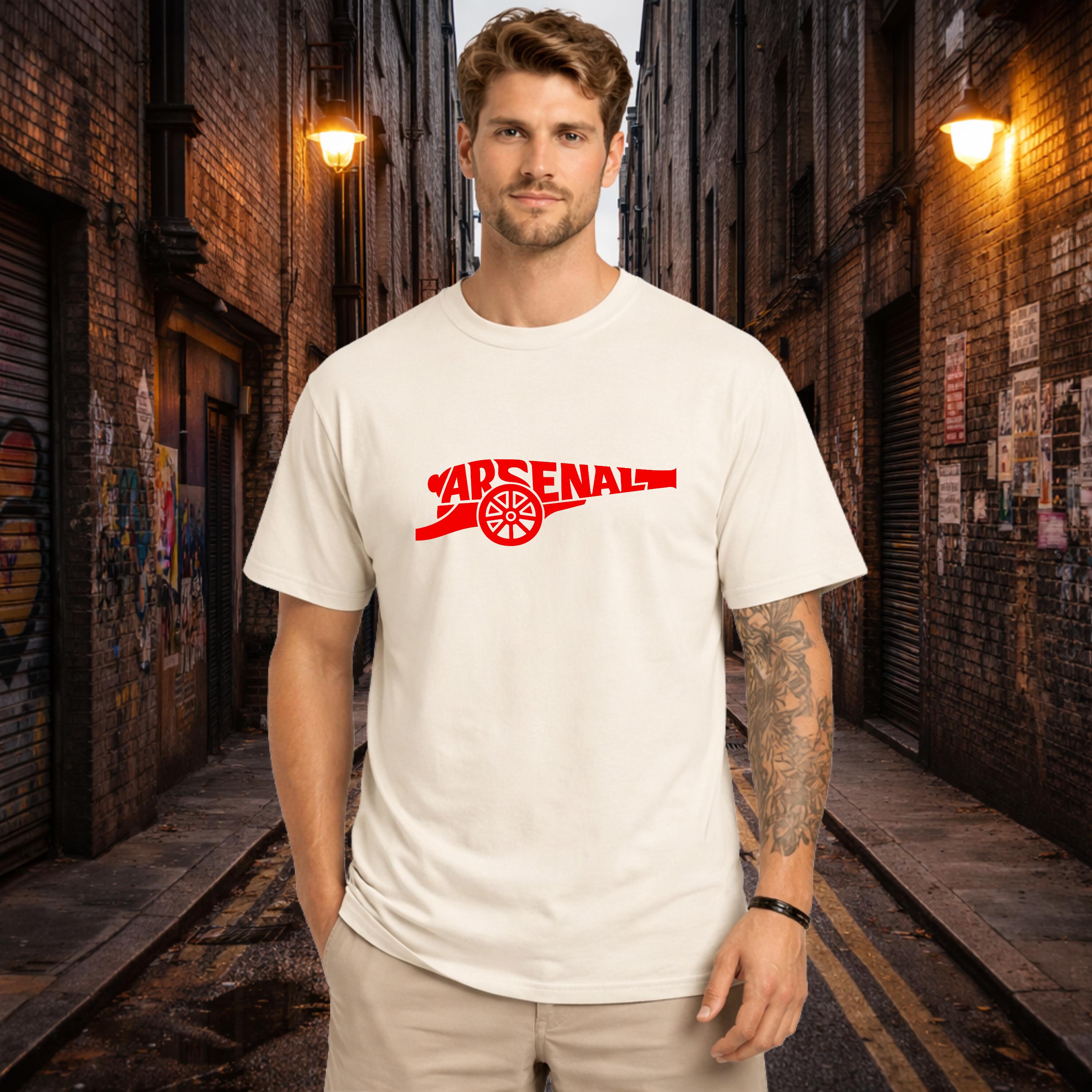 Cannon Shirt, North London Football Shirt, Retro Soccer Shirt, Gift for Soccer Fans, Match Day Shirt, Champions of England