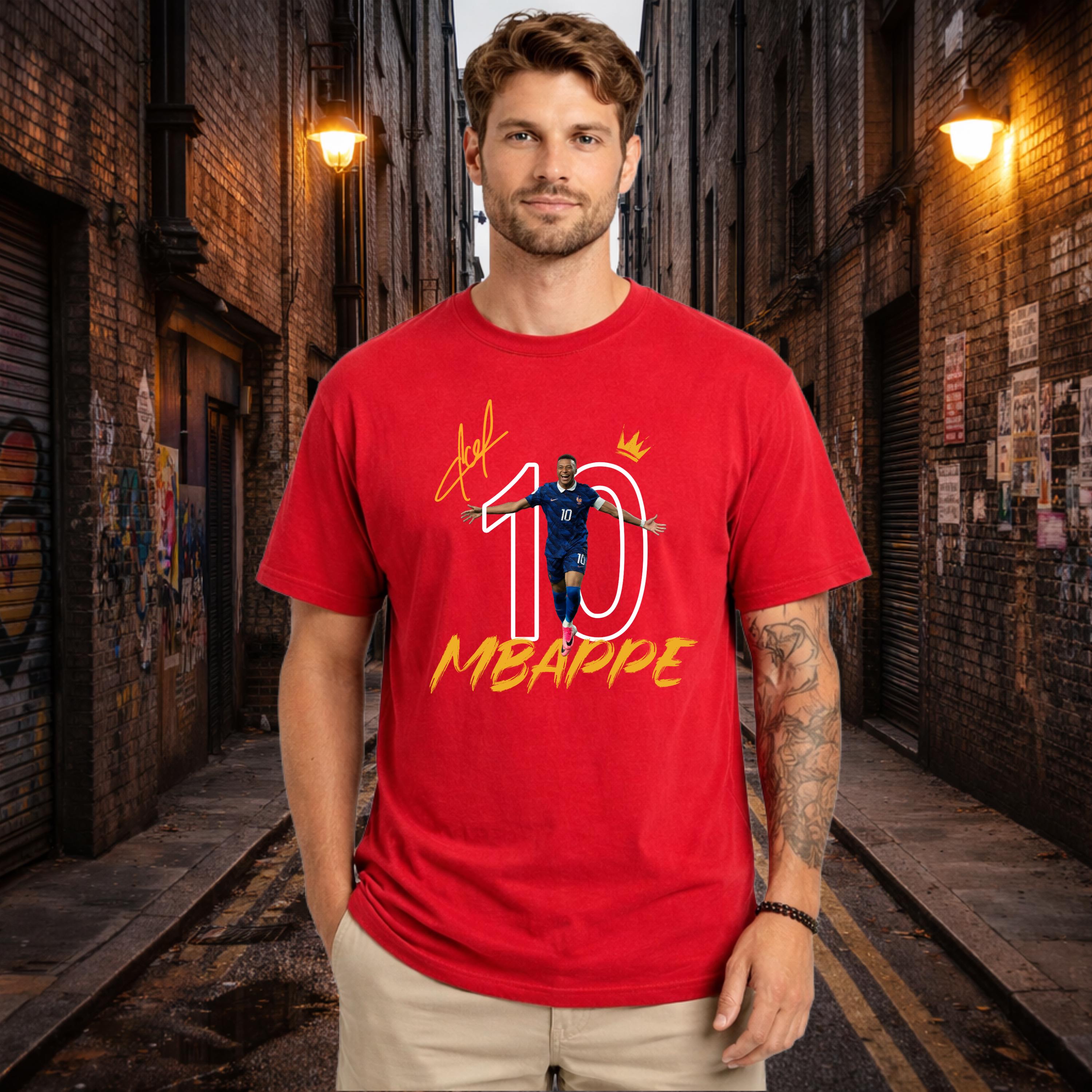 Mbappe World Cup Shirt, France #10, King of France, Gift for Him, Gift for Her