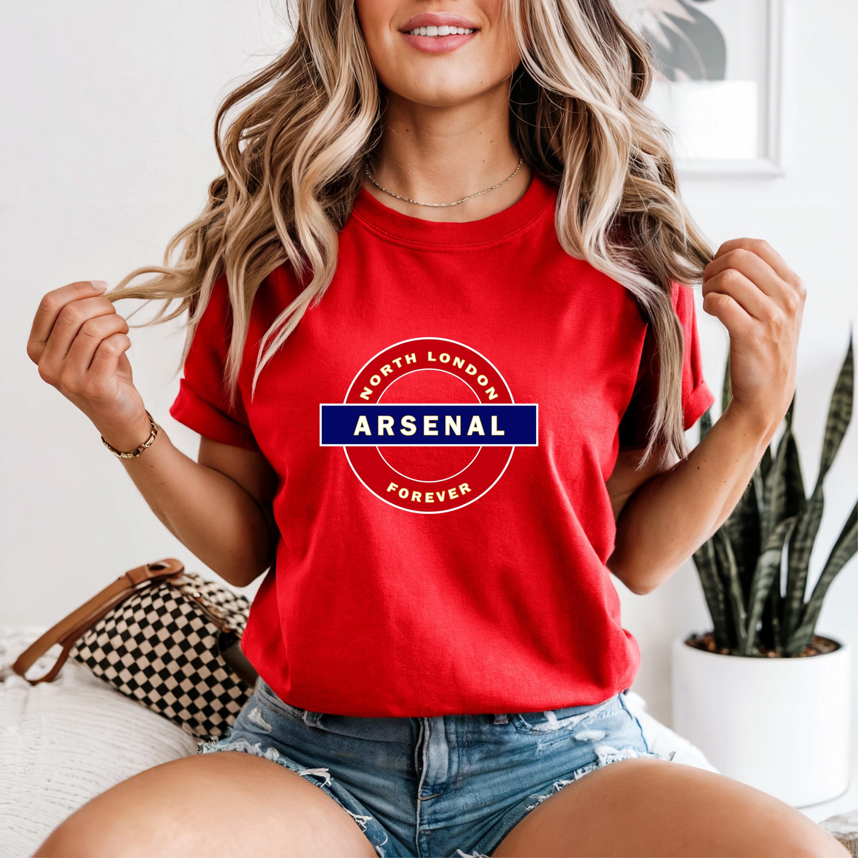 North London Forever Shirt, London Underground, Champions of England, Football Fan Shirt, Retro Soccer Shirt, Vintage Design