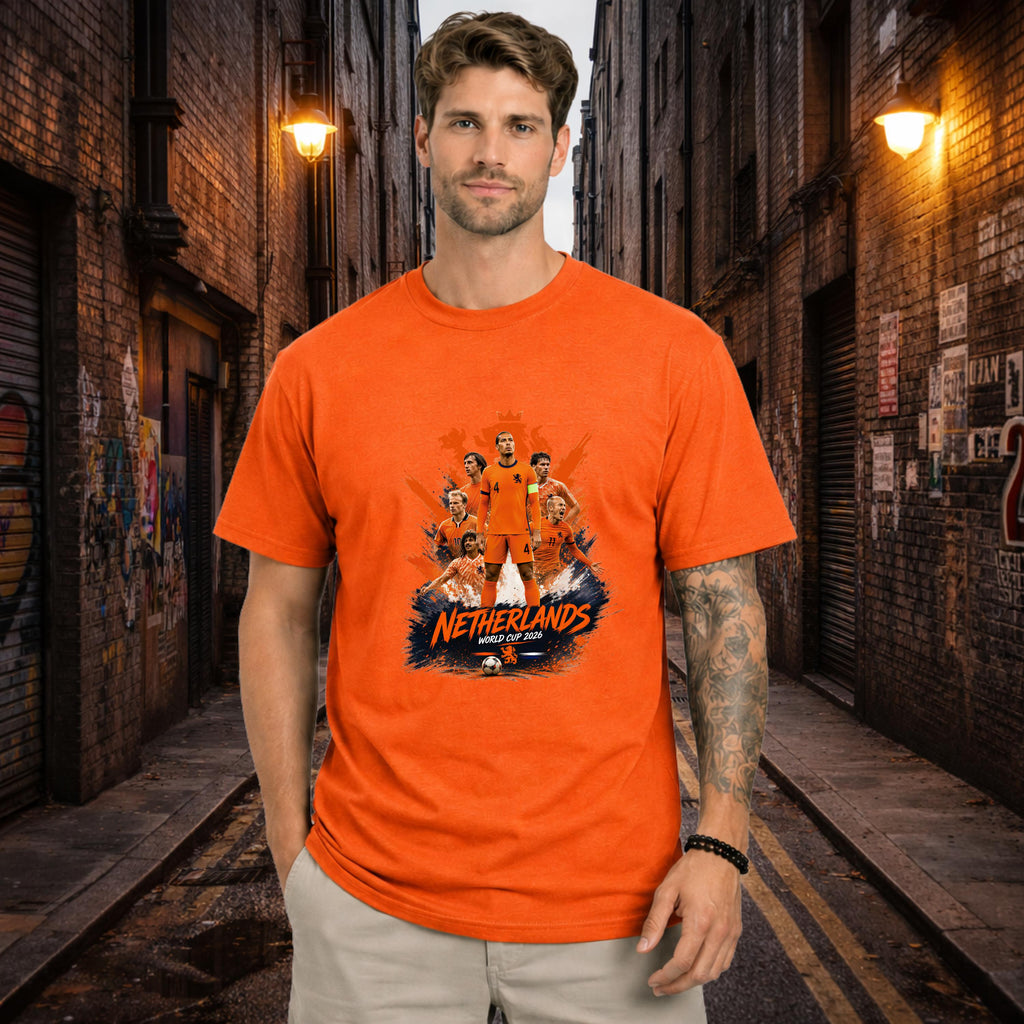 Netherlands World Cup Shirt, World Cup 2026, Dutch Football, Oranje, Legends, Soccer, Futbol, Gift for Him, Gift for Her