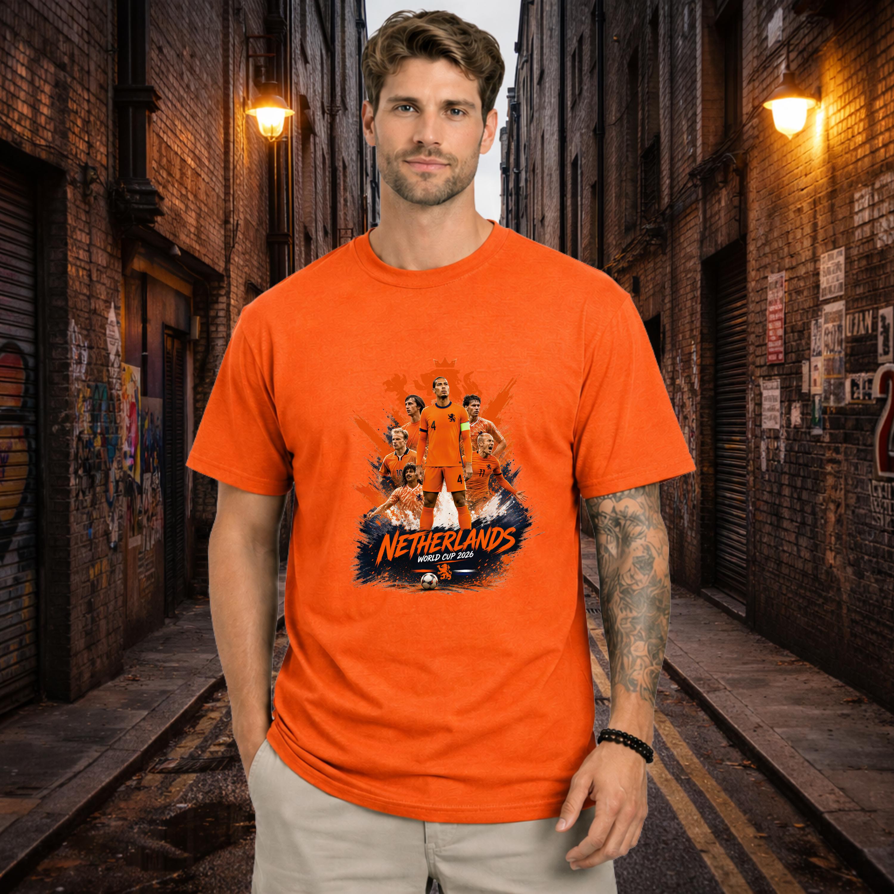 Netherlands World Cup Shirt, World Cup 2026, Dutch Football, Oranje, Legends, Soccer, Futbol, Gift for Him, Gift for Her
