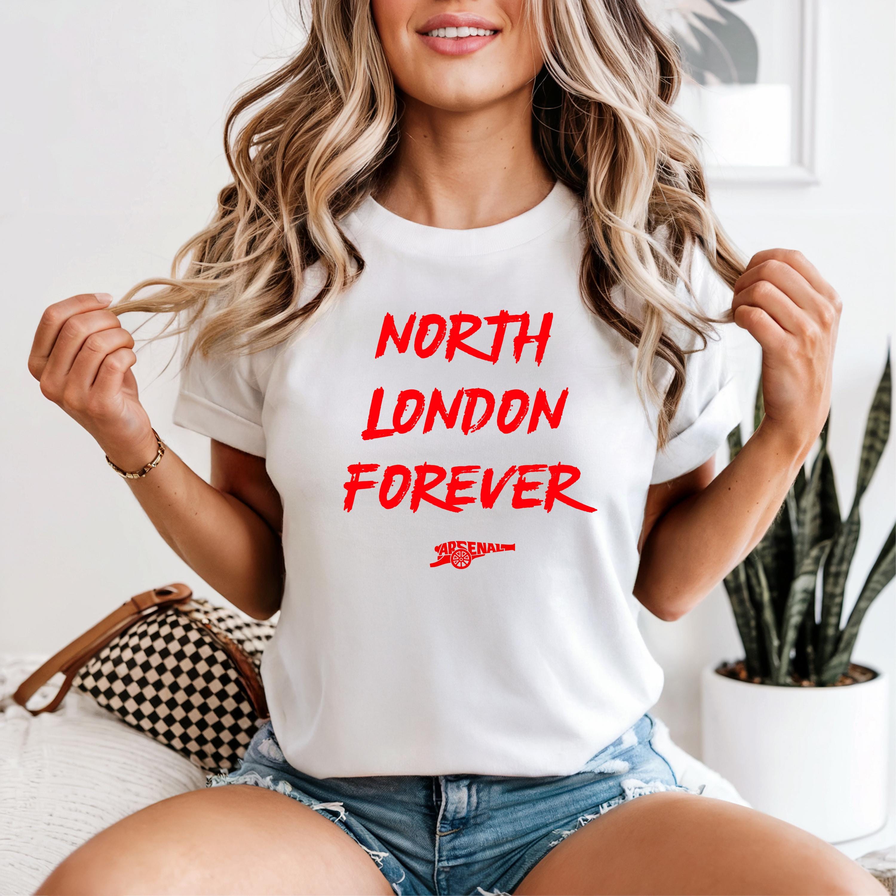 North London Forever Shirt, Cannon Shirt, London Football Tee, Football Shirt, Retro Soccer Shirt, Champions of England