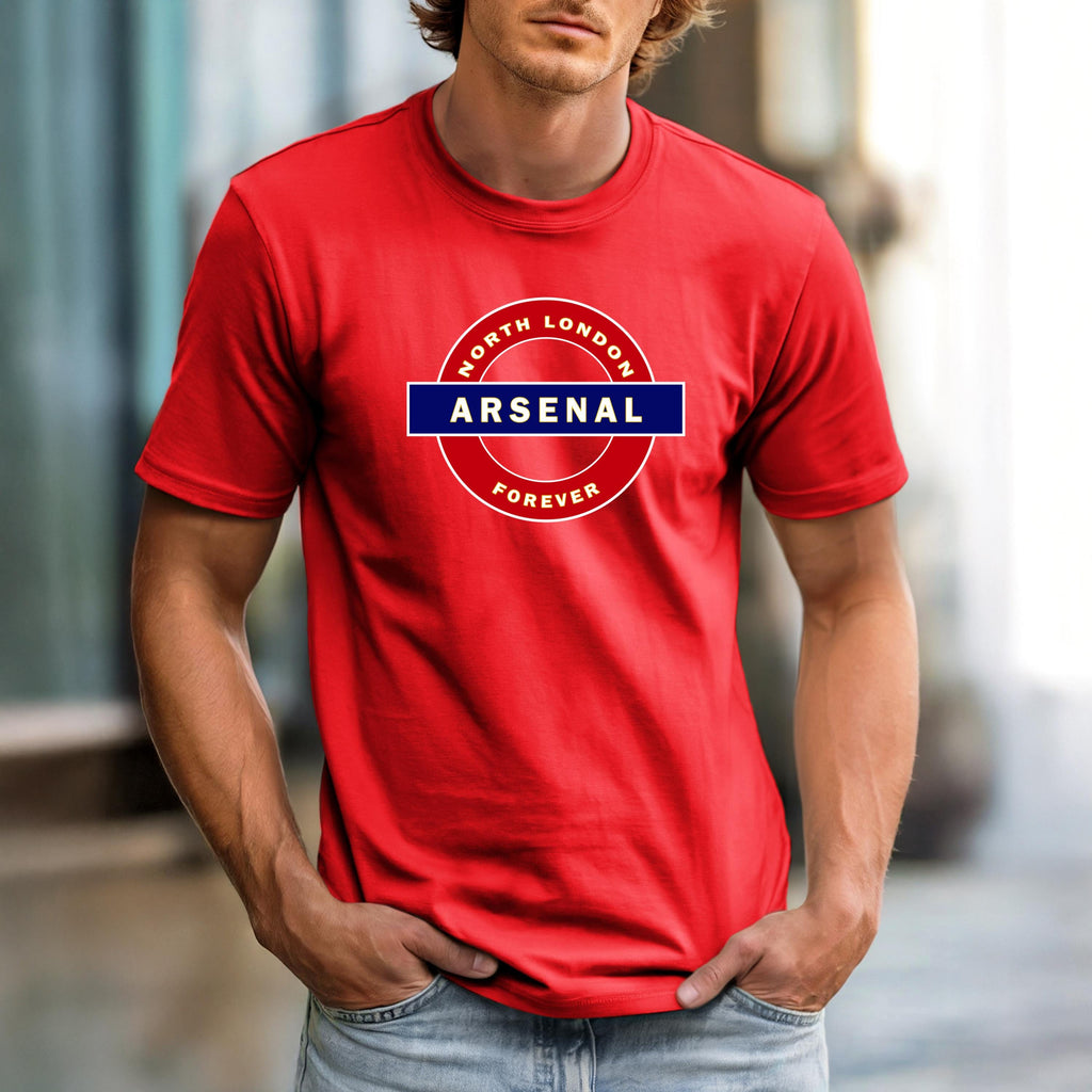 North London Forever Shirt, London Underground, Champions of England, Football Fan Shirt, Retro Soccer Shirt, Vintage Design