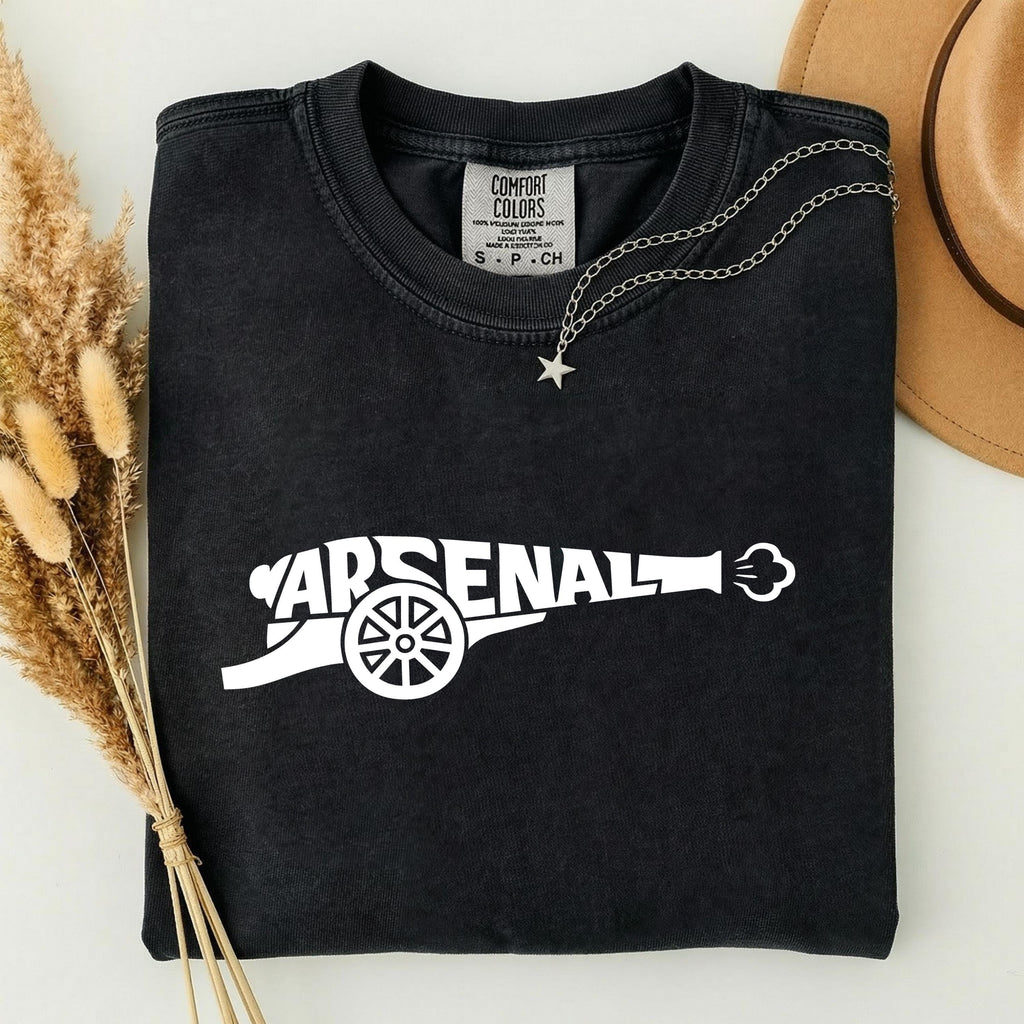 Cannon Shirt, North London Football Shirt, Retro Soccer Shirt, Gift for Soccer Fans, Match Day Shirt, Champions of England