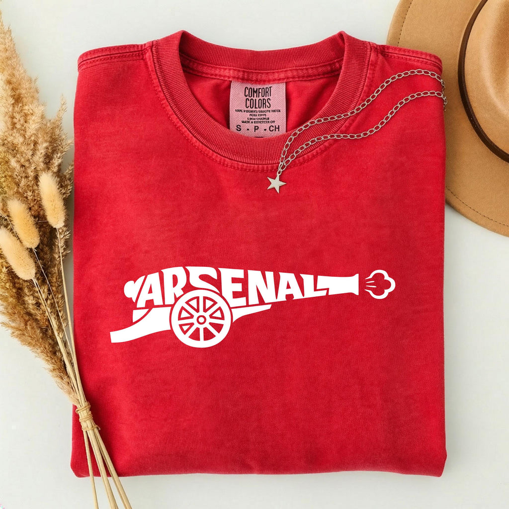 Cannon Shirt, North London Football Shirt, Retro Soccer Shirt, Gift for Soccer Fans, Match Day Shirt, Champions of England