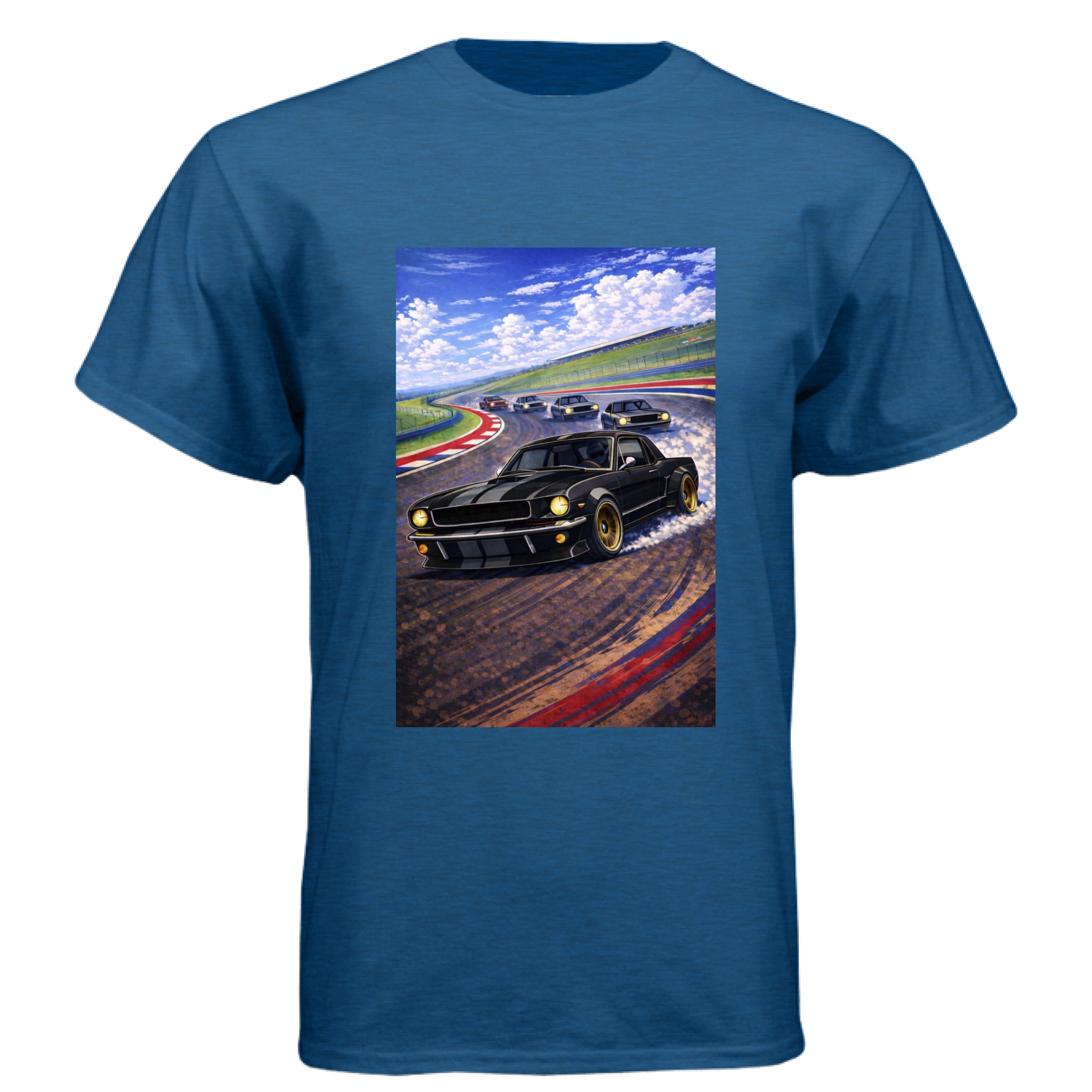 Heather Cool Blue - FRONT
