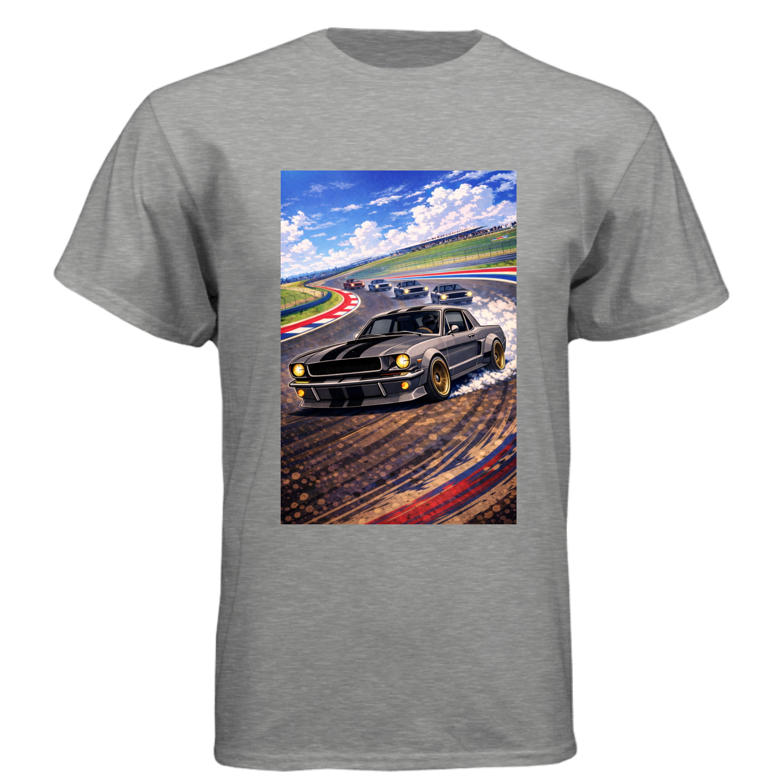 Dark Heather Grey (60/40) - FRONT