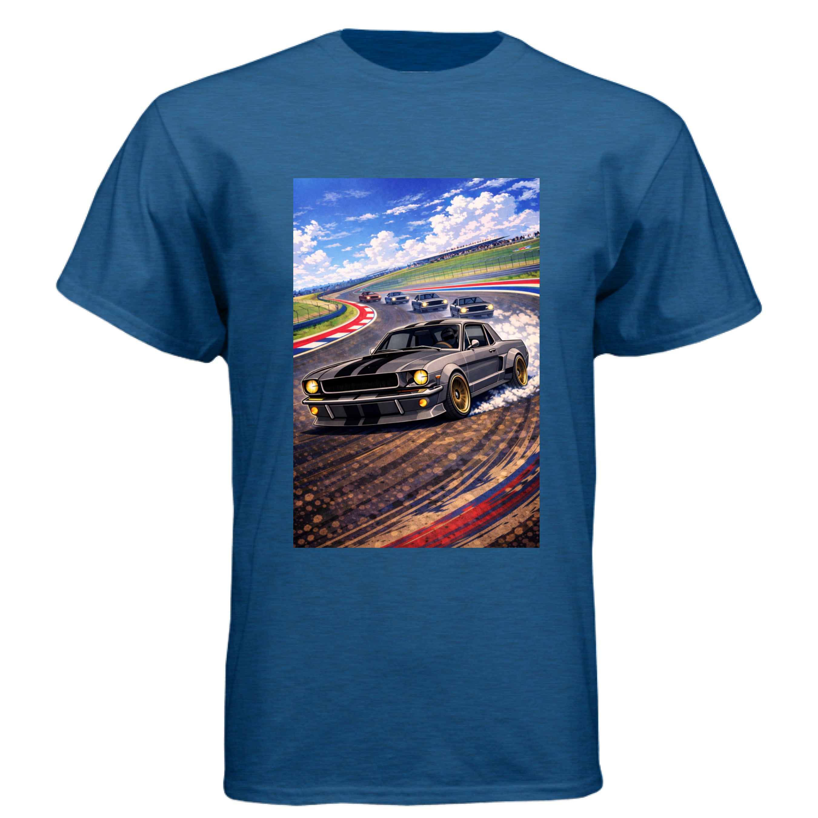 Heather Cool Blue - FRONT