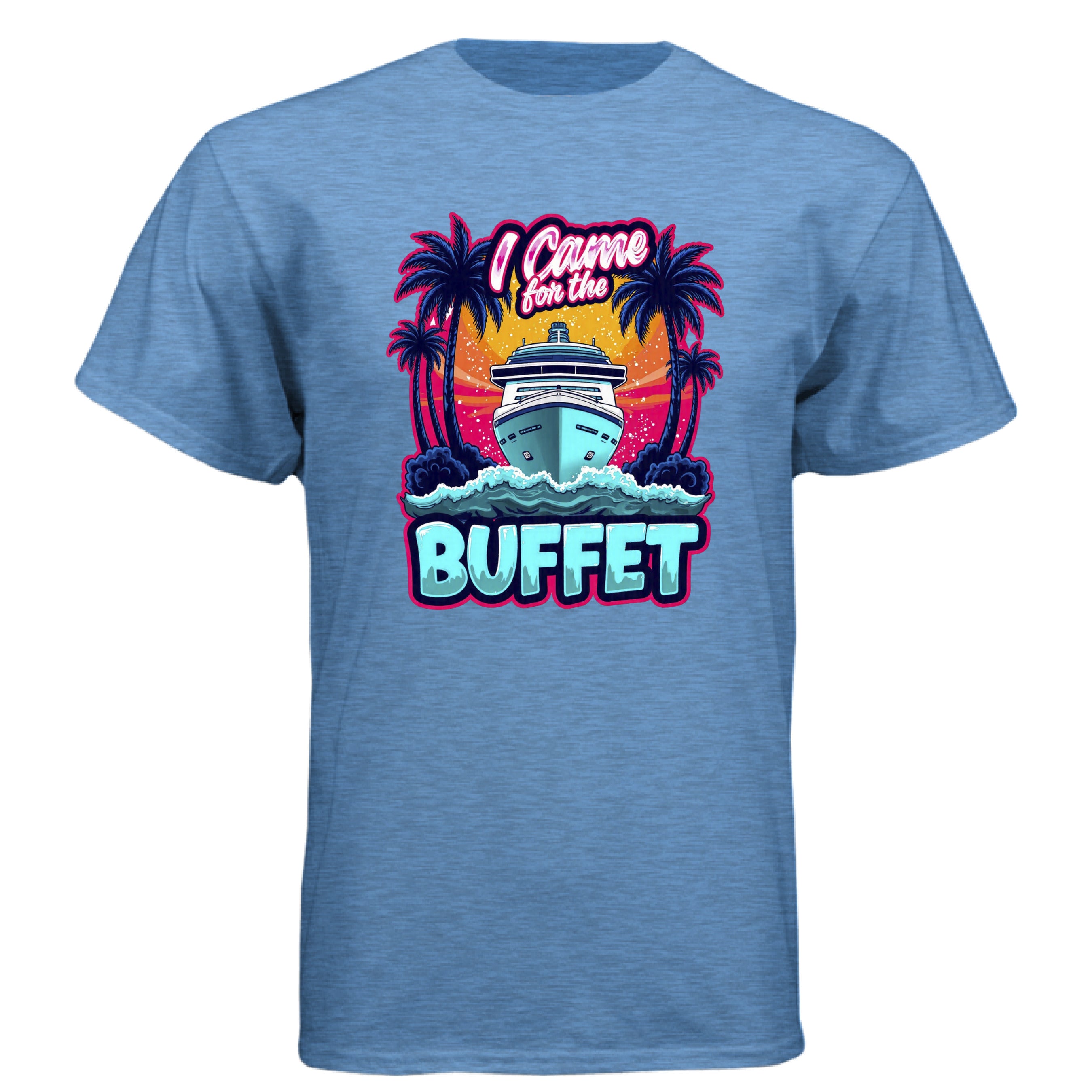Heather Columbia Blue - FRONT